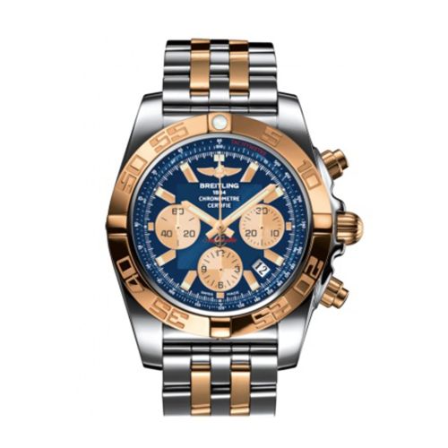 Breitling Chronomat Steel and Rose Gold Men's WAtch CB0110121