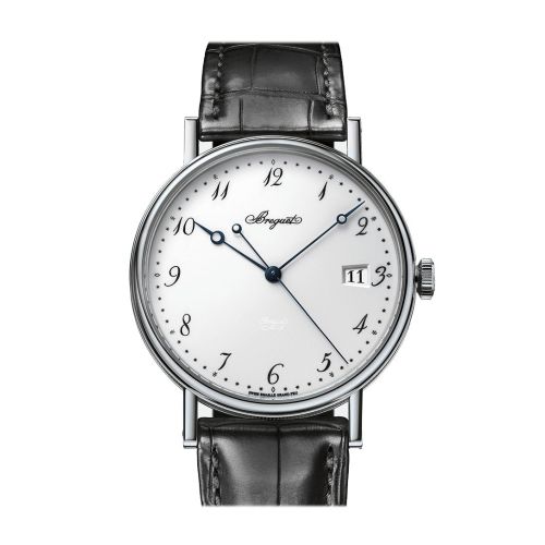 Breguet Classique Automatic White Gold White Enamel Watch 5177BB299V6