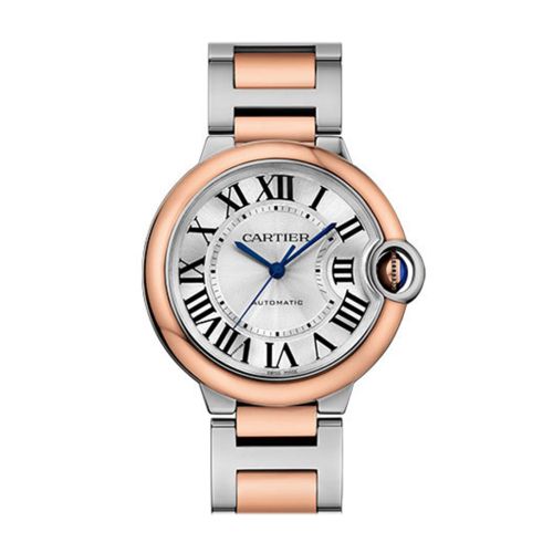 Cartier Ballon Bleu 36MM Steel Rose Gold W2BB0003