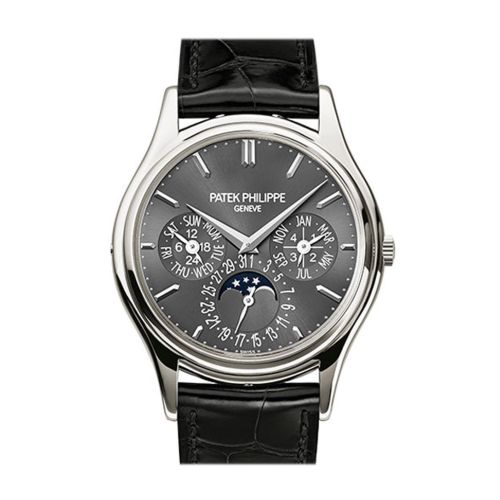 Patek Philippe Grand Complications Gray Dial Platinum Automatic 38mm Men's Watch 5140P-017