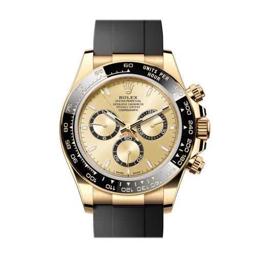 Rolex Daytona 40 Golden Dial Yellow Gold Mens Watch 126518LN