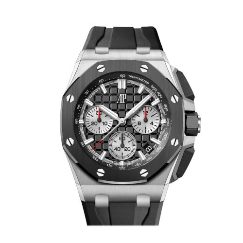 Audemars Piguet Royal Oak Offshore 43 Black dial Black rubber strap Watch 26420SO.OO.A002CA.01