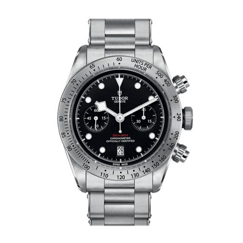 Tudor Heritage Black Bay Chrono Black Dial Automatic Men's Watch 79350-0004