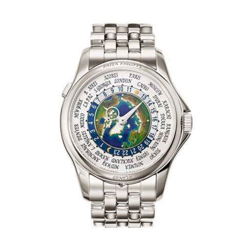 Patek Philippe Complications  World Time Automatic Blue Dial Men's Watch 5131/1P-001