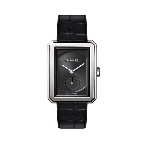 CHANEL Boy-Friend Black Dial Ladies Watch H5319