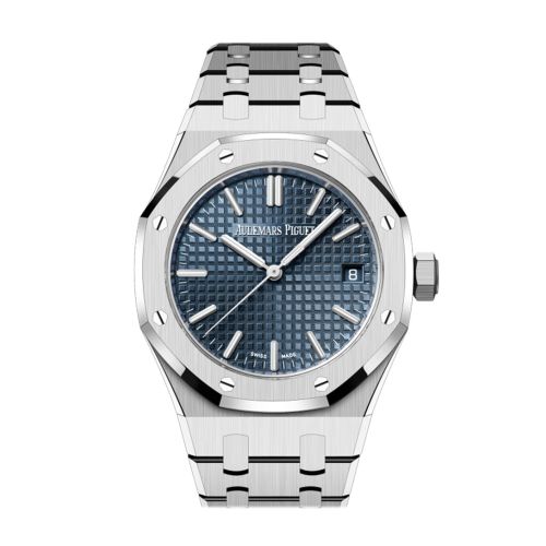 Audemars Piguet Royal Oak 37 Bleu nuit nuage 50 dial Stainless steel Watch 15550ST.OO.1356ST.02