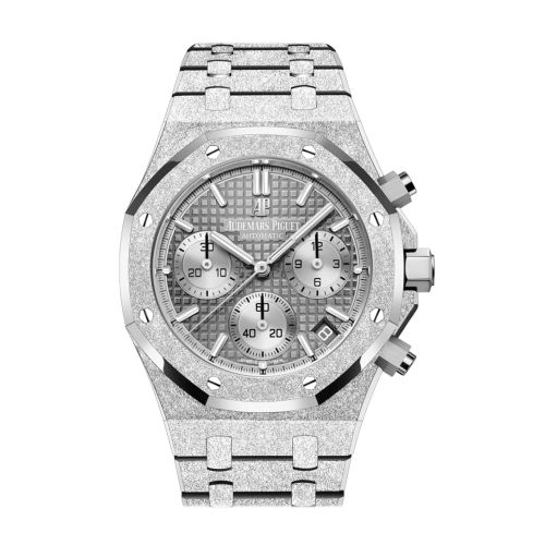 Audemars Piguet Royal Oak 41 Chronograph Grey Dial White Gold Frosted Gold 26239BC.GG.1224BC.01 DCM