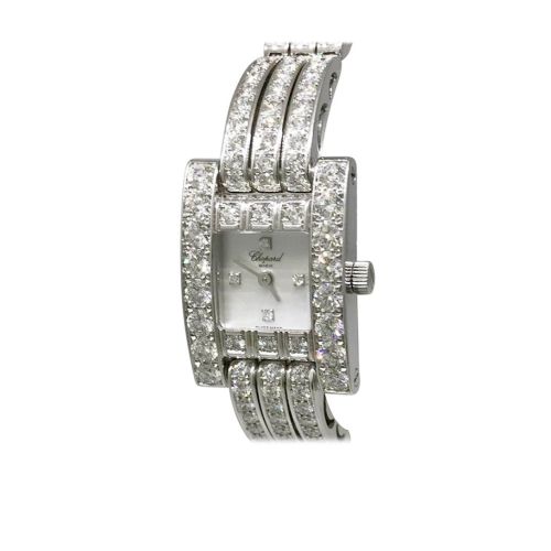 Chopard H Watch Diamond Ladies Watch 106966-1001