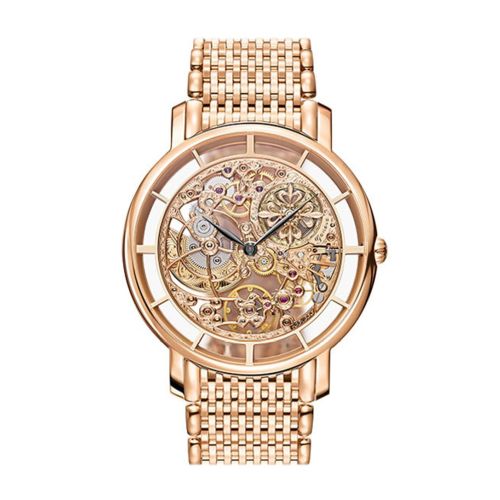 Patek Philippe Complications Skeleton Dial Automatic Men's 18kt Rose Gold Watch 5180/1R-001