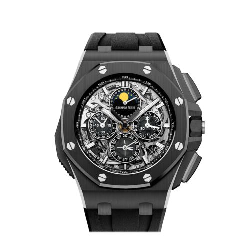 Audemars Piguet Royal Oak Offshore 44 Sapphire dial Black rubber strap Watch 26582CE.OO.A002CA.01