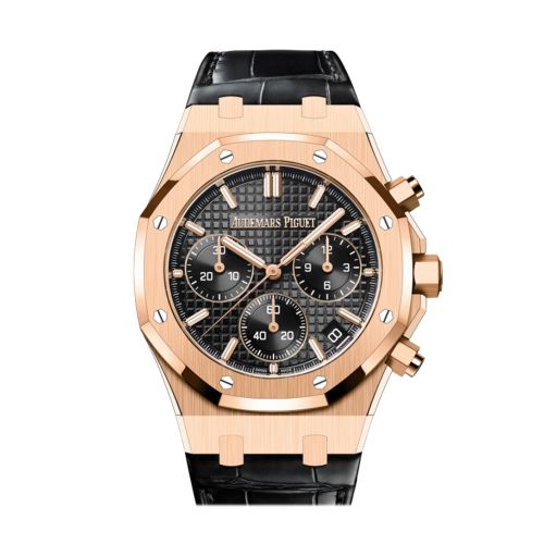 Audemars Piguet Royal Oak Black Rose Gold Watch 26240OR.OO.D002CR.02