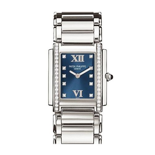 Patek Philippe Twenty four Blue Dial 30mm Ladies Watch 4910/10A-012