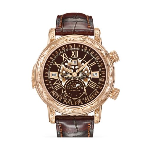 Patek Philippe Grand Complications Brown Dial Watch 6002R-001