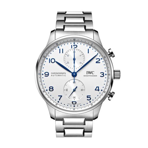 IWC Portuguese Silver Dial Stainless steel Watch IW371617