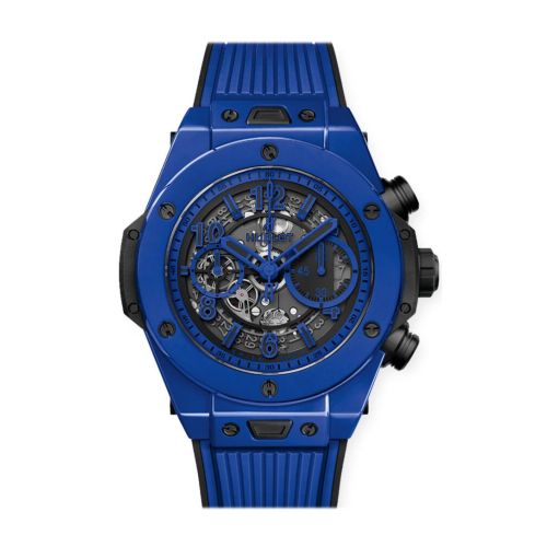 Hublot Big Bang UNICO 45mm Mens Watch RX Blue Magic 411.ES.5119