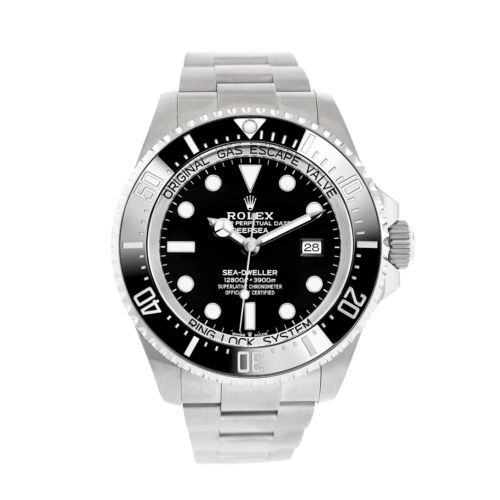 Rolex Sea-Dweller Deepsea 44 Black Dial Automatic Men's Stainless Steel Oyster Watch 126660