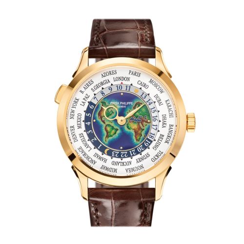 Patek Philippe Complications World Timer GMT White Dial Watch 5231J-001