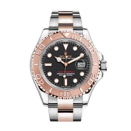 Rolex Yacht-Master 40 Black Dial Automatic Men's Steel and 18K Everose Gold Oyster Watch 126621