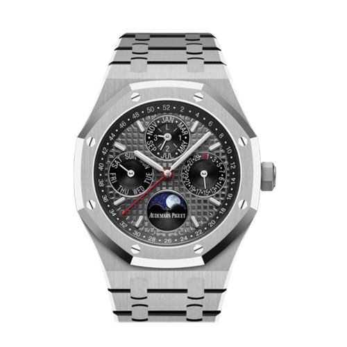 Audemars Piguet Royal Oak 41 Perpetual Calendar Titanium Grey Dial Titanium Mens Watch 26609TI.OO.1220TI.01 DCM