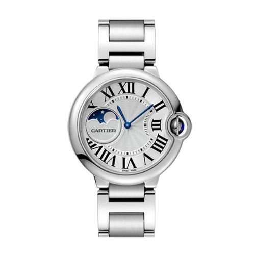 Cartier Ballon Bleu 37MM Moonphase Automatic Ladies Watch WSBB0021