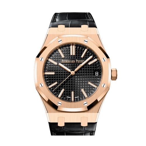 Audemars Piguet Royal Oak 41 Black Dial 50th Anniversary Rose Gold 15510OR.OO.D002CR.01 DCM