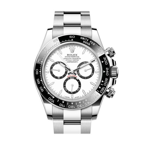 Rolex Daytona 40 White Dial Stainless Steel Mens Watch 126500LN