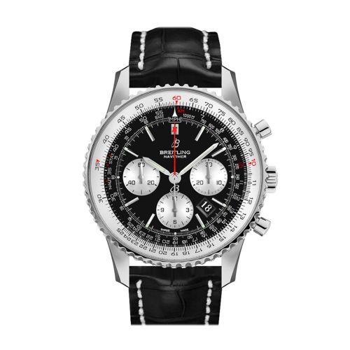 Breitling Navitimer 01 Black Croc Tang AB0121211 B1P1