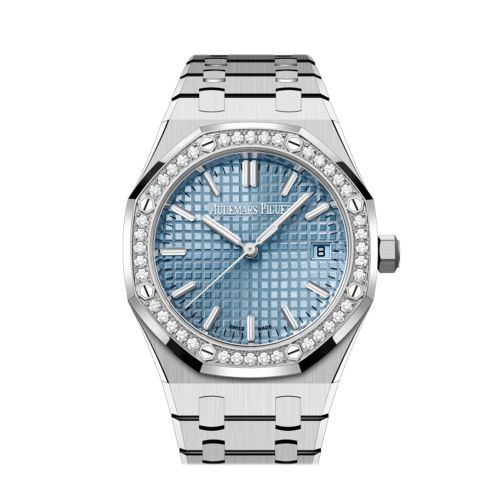 Audemars Piguet Royal Oak 34 Light blue dial Stainless steel Watch 77451ST.ZZ.1361ST.01