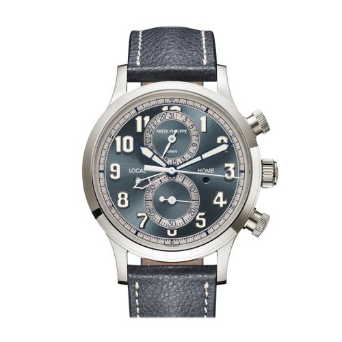 Patek Philippe Complication Blue Gray Dial Watch 5924G-001