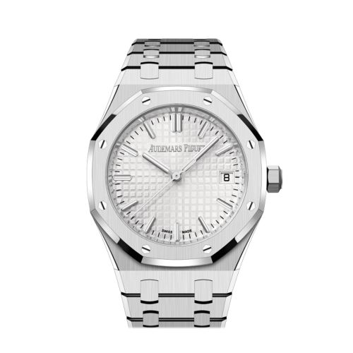 Audemars Piguet Royal Oak 34 Silver dial Stainless steel Watch 77450ST.OO.1361ST.01