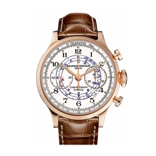 Baume & Mercier Flyback Chronogragh Rose Gold 10007