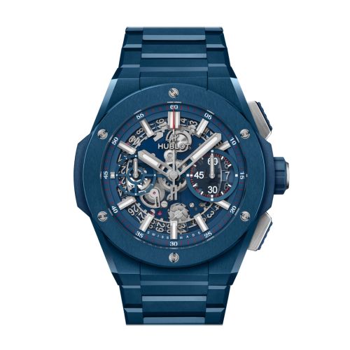 Hublot Big Bang Integrated Blue Ceramic 42mm Watch 451.EX.5123.EX