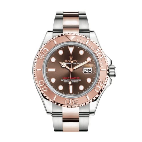 Rolex Yacht-Master 40 Chocolate Dial Automatic Men's Steel and 18K Everose Gold Oyster Watch 126621