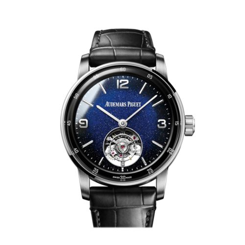 Audemars Piguet Code 11.59 41 Flying Tourbillon White Gold Blue Aventurine Dial 26396BC.OO.D002CR.01