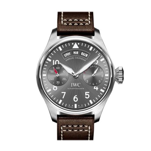 IWC Big Pilots Annual Calendar Spitfire Automatic Grey Dial 42mm Men's Watch IW502702