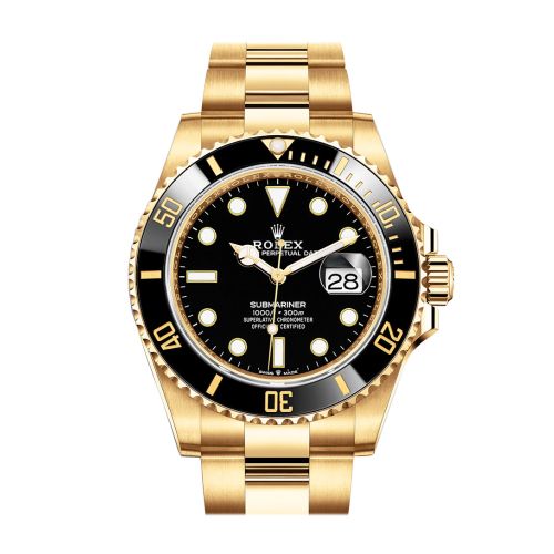 Rolex Submariner 41 Black Dial 18K Yellow Gold Bracelet Automatic Men's Watch 126618LN New Release 2020