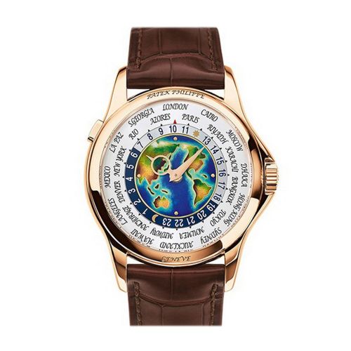 Patek Philippe Men??s Complications Rose Gold World Time Enamel Dial 1 5131R-010