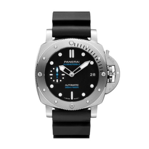 Panerai Submersible Automatic Black Dial Men's Watch PAM00973