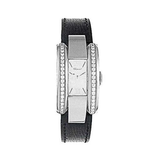 Chopard La Strada SS on Strap with Diamond Bezel 418445-3001