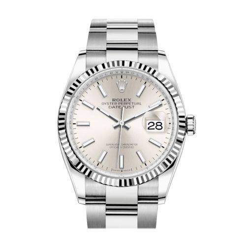 Rolex Datejust 36 Silver Dial Automatic Watch 126234