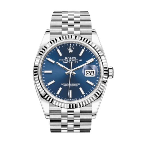 Rolex Datejust 36 Blue Dial Automatic Jubilee Watch 126234