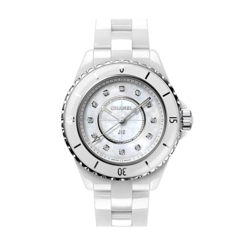 Chanel J12 White Ceramic 33 Quartz Ladies Watch H5704