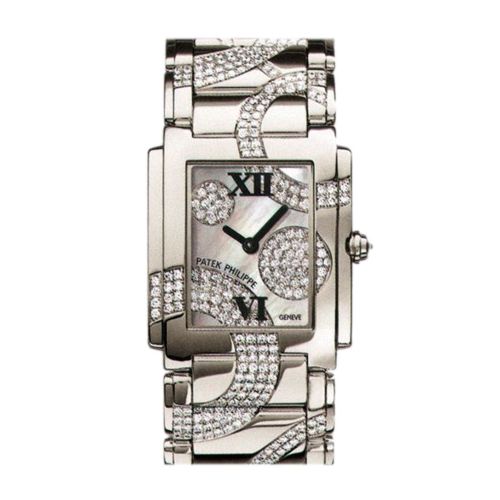 Patek Philippe Twenty four 30mm Silver Dial Ladies Watch 4910/49G