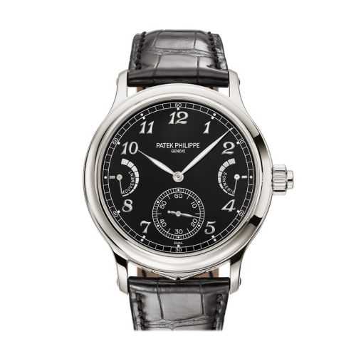 Patek Philippe Grand Complications Black Enamel Dial Watch 6301P-001