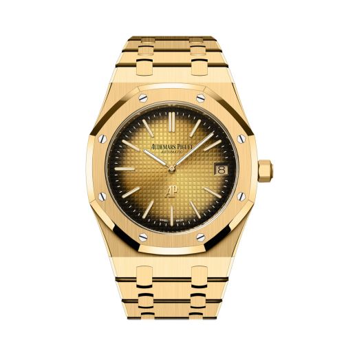 Audemars Piguet Royal Oak 39 Smoked yellow gold-toned dial Gold 16202BA.OO.1240BA.01