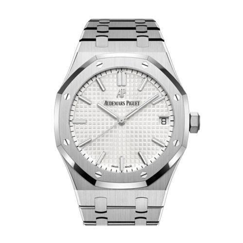 Audemars Piguet Royal Oak 41 White Dial Watch 15500ST.OO.1220ST.04 DCM