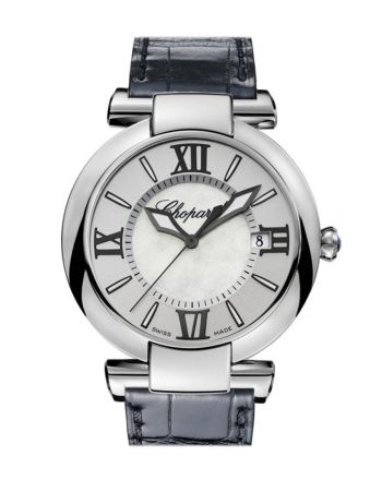 Chopard Imperiale 40mm Silver Tone Mother of Pearl Dial Men's Watch 388531-3009