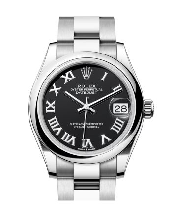 Copy of Rolex Datejust 31 Black Roman  Dial Oyster Ladies Watch 278240 278240-0001