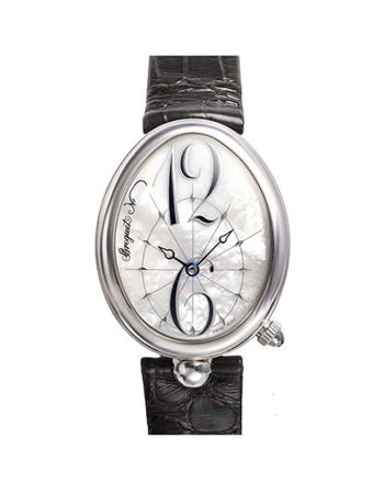 Breguet Reine De Naples White Mother of Pearl Dial Ladies Watch 8967ST58986