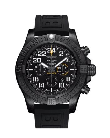 Breitling Avenger hurricane Black Rubber Men's Watch XB1210E4-BE89